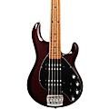 Ernie Ball Music Man StingRay Special 5 HH 5-String Bass Guitar Fallout GreenTranslucent Oxblood