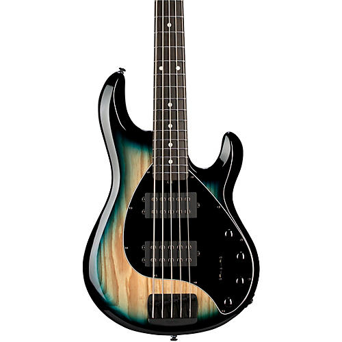 Ernie Ball Music Man StingRay Special 5 HH 5-String Electric Bass Guitar - Mean Blue Burst
