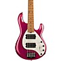 Ernie Ball Music Man StingRay Special 5 HH 5-String Electric Bass Guitar - Soda Pink Sparkle K11376