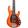 Ernie Ball Music Man StingRay Special 5 HH 5-String Electric Bass Guitar - Translucent Orange