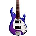 Ernie Ball Music Man StingRay Special 5 HH 5-String Electric Bass Guitar - Yellow Brick RoadViolet Sparkle Burst