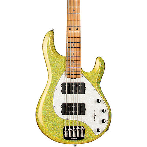 Ernie Ball Music Man StingRay Special 5 HH 5-String Electric Bass Guitar - Yellow Brick Road
