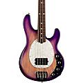 Ernie Ball Music Man StingRay Special H Electric Bass Guitar - Black and ChromePurple Sunset