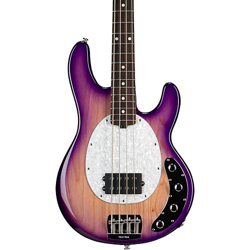 Ernie Ball Music Man StingRay Special H Electric Bass Guitar Purple Sunset
