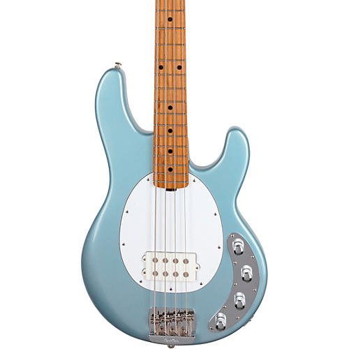 Ernie Ball Music Man StingRay Special H Maple Fingerboard Electric Bass Firemist Silver