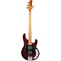 Ernie Ball Music Man StingRay Special HH 4-String Bass Guitar - Translucent Oxblood