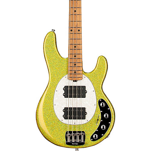 Ernie Ball Music Man StingRay Special HH 4-String Electric Bass Guitar - Yellow Brick Road