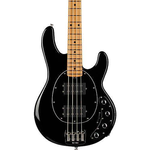 Ernie Ball Music Man StingRay Special HH Electric Bass Guitar Black and Chrome