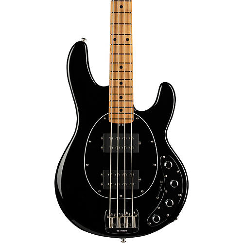 Ernie Ball Music Man StingRay Special HH Electric Bass Guitar Black and Chrome