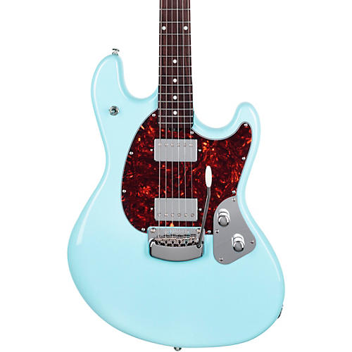 Ernie Ball Music Man StingRay Trem Electric Guitar Powder Blue