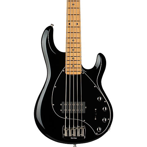 Ernie Ball Music Man StingRay5 Special H 5-String Electric Bass Guitar Black and Chrome