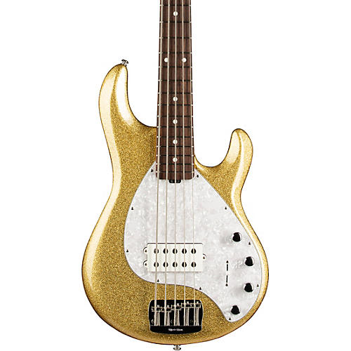 Ernie Ball Music Man StingRay5 Special H 5-String Electric Bass Guitar Genius Gold