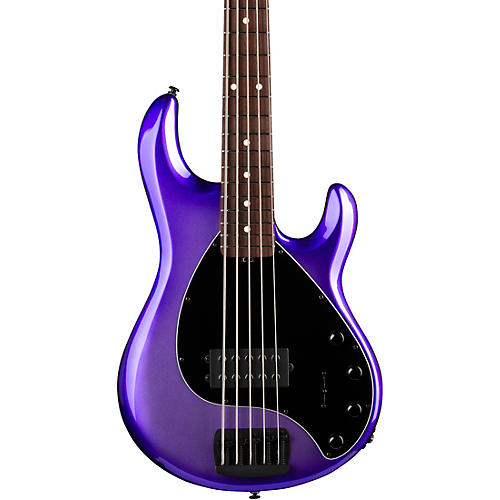 Ernie Ball Music Man StingRay5 Special H 5-String Electric Bass Guitar Grape Crush