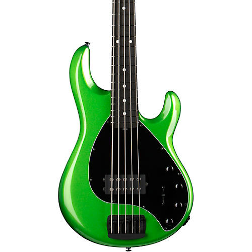 Ernie Ball Music Man StingRay5 Special H 5-String Electric Bass Guitar Kiwi Green