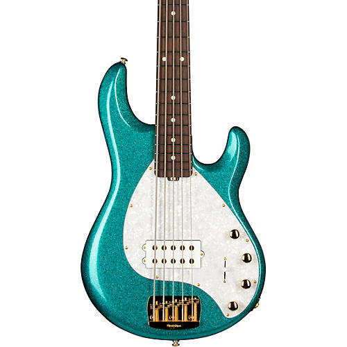 Ernie Ball Music Man StingRay5 Special H 5-String Electric Bass Guitar Ocean Sparkle