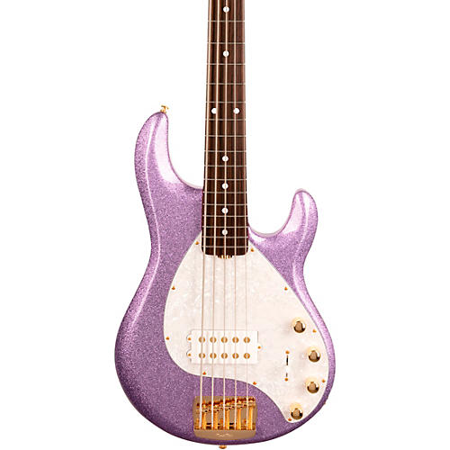 Ernie Ball Music Man StingRay5 Special H Rosewood Fingerboard Electric Bass Amethyst Sparkle