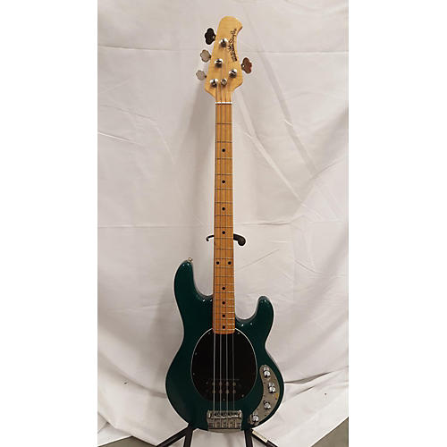 Ernie Ball Music Man Stingray 4 String Electric Bass Guitar TRANS TEAL