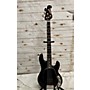 Used Ernie Ball Music Man Stingray 4 String Electric Bass Guitar Black Cherry
