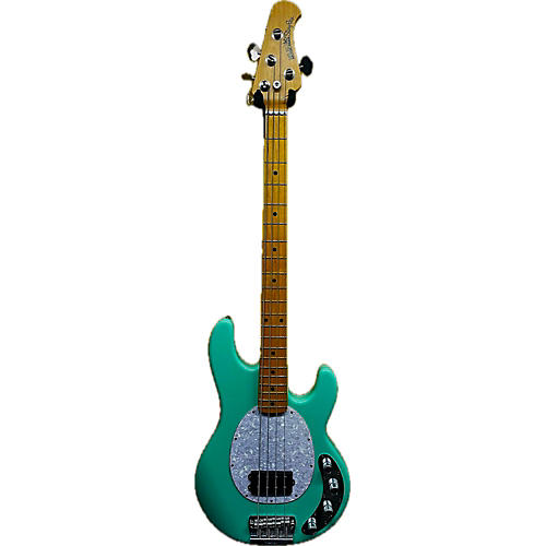 Ernie Ball Music Man Stingray 4 String Electric Bass Guitar Mint Green