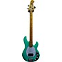 Used Ernie Ball Music Man Stingray 4 String Electric Bass Guitar Mint Green