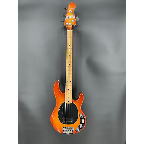 Ernie Ball Music Man Stingray 4 String Electric Bass Guitar Orange