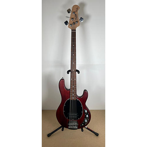 Sterling by Music Man Stingray 4 Sub Series Electric Bass Guitar Wine Red