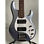 Used Sterling by Music Man Stingray 5 Electric Bass Guitar silver mist