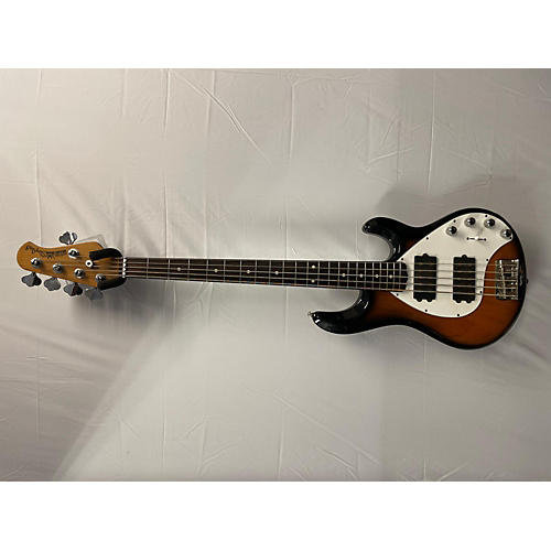Ernie Ball Music Man Stingray 5 String Electric Bass Guitar 2 Tone Sunburst