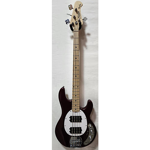 Sterling by Music Man Stingray Electric Bass Guitar wood grain