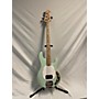 Used Sterling by Music Man Stingray Electric Bass Guitar Seafoam Green