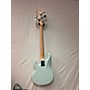 Used Sterling by Music Man Stingray Electric Bass Guitar baby blue