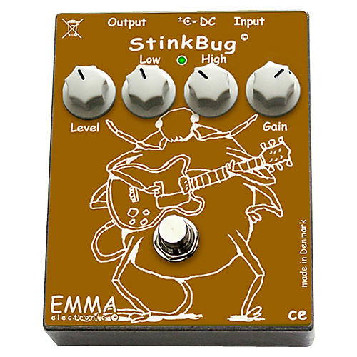 Emma Electronic StinkBug Classic Overdrive Guitar Effects Pedal