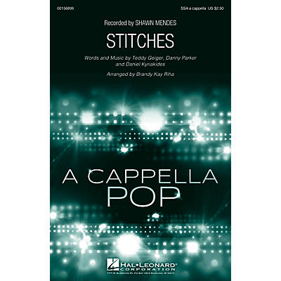 Hal Leonard Stitches SSA A Cappella by Shawn Mendes arranged by Brandy Kay Riha