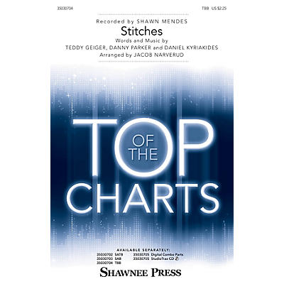Shawnee Press Stitches TBB by Shawn Mendes arranged by Jacob Narverud