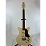 Used Danelectro Stock '59 Solid Body Electric Guitar Cream