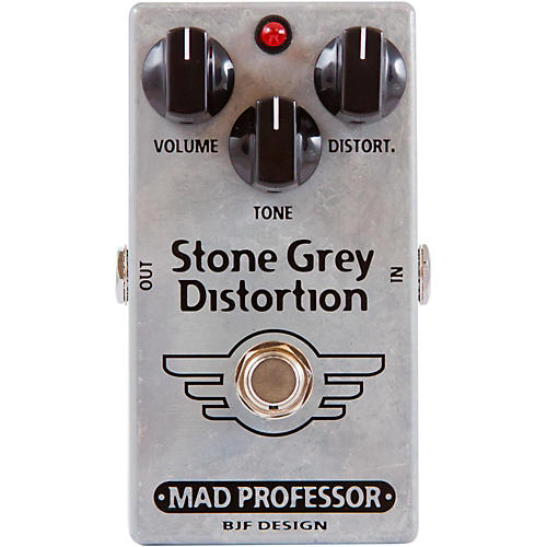 Stone Grey Distortion Guitar Effects Pedal