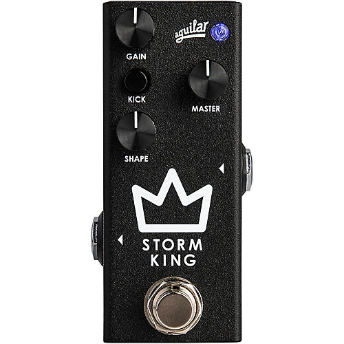 Aguilar Storm King Distortion/Fuzz Bass Effects Pedal Condition 1 - Mint Black