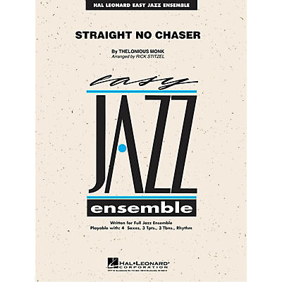Hal Leonard Straight No Chaser Jazz Band Level 2 Arranged by Rick Stitzel