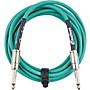 Fender Straight to Straight Instrument Contour Cable 10 ft. Sherwood Green