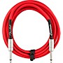 Fender Straight to Straight Instrument Contour Cable 15 ft. Candy Apple Red