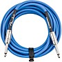 Fender Straight to Straight Instrument Contour Cable 18.6 ft. Lake Placid Blue