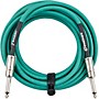 Fender Straight to Straight Instrument Contour Cable 18.6 ft. Sherwood Green