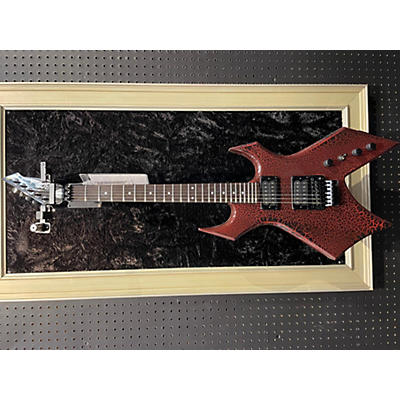 B.C. Rich Stranger Things "Eddie's" Warlock Solid Body Electric Guitar