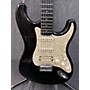 Used Fretlight Strat Style Solid Body Electric Guitar Black