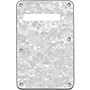 Fender Stratocaster Back Plate Tremolo Cavity Cover - Pearl White