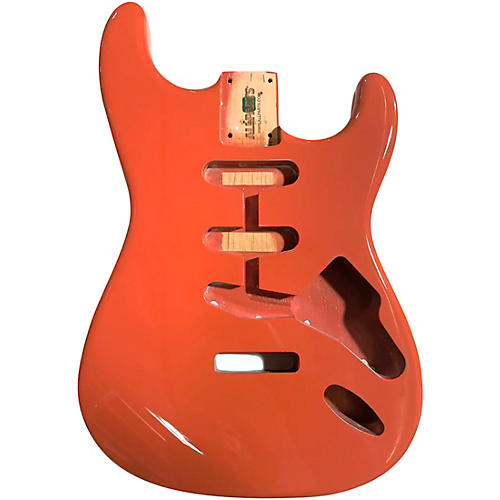 Allparts Stratocaster Replacement Body, Alder Fiesta Red