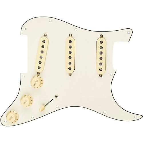 Fender Stratocaster SSS 57/62 Pre-Wired Pickguard White/Back/White