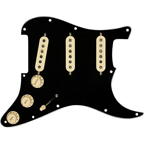 Fender Stratocaster SSS Custom '69 Prewired Pickguard Black/White/Black