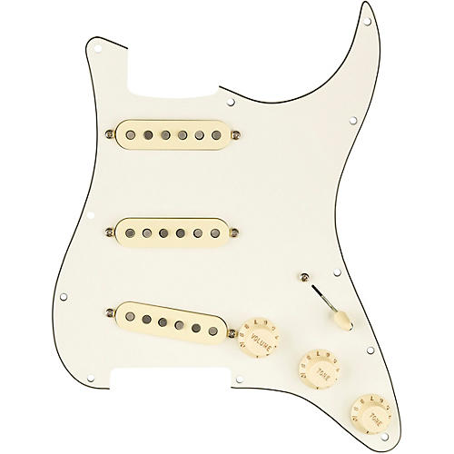 Fender Stratocaster SSS Fat '50s Pre-Wired Pickguard Condition 1 - Mint White/Back/White