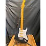 Used Squier Stratocaster Solid Body Electric Guitar Black